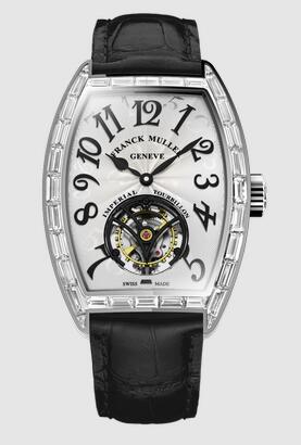 Best Franck Muller Cintree Curvex Imperial Tourbillon Baguette 5850 T BAG Replica Watch